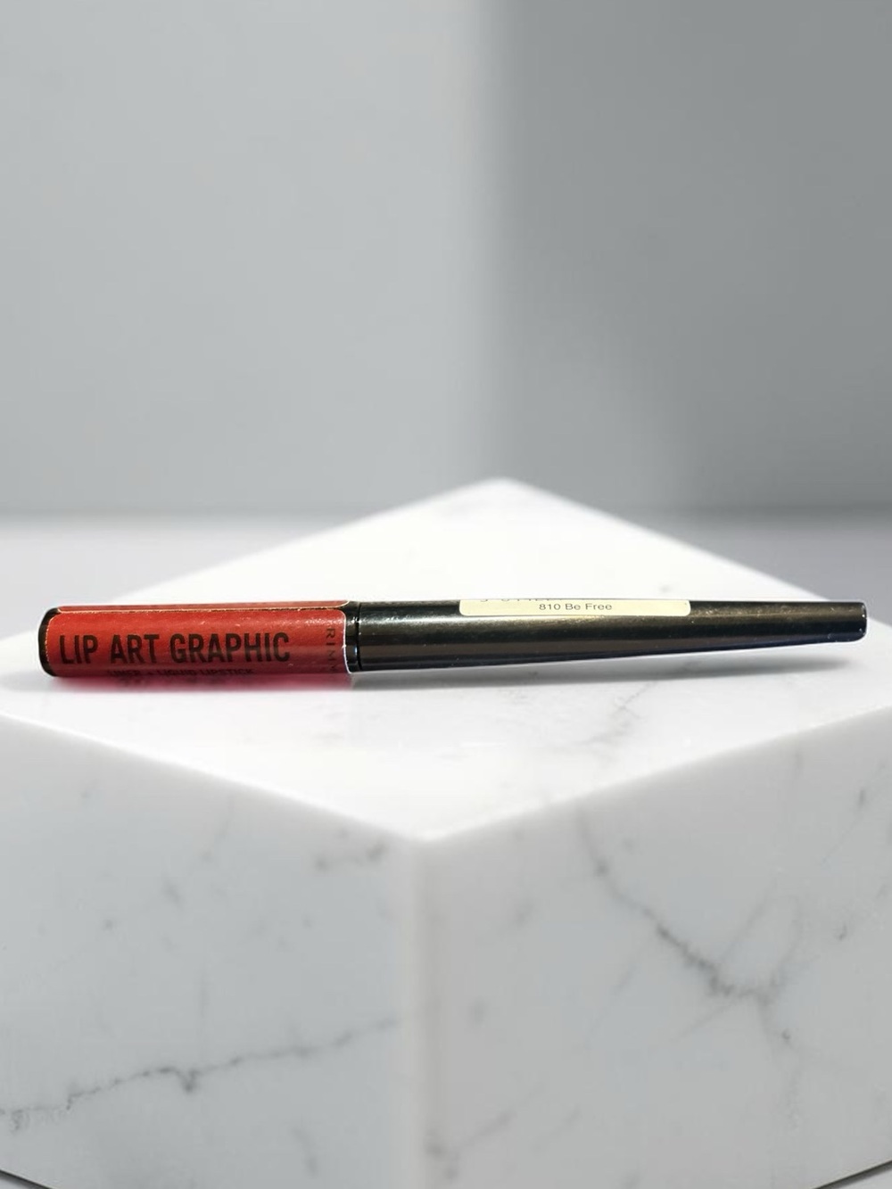 Rimmel Lip Art Graphic Liner + Liquid Lipstick | 810 Be Free